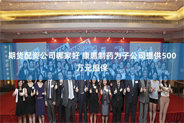 期货配资公司哪家好 康惠制药为子公司提供500万元担保