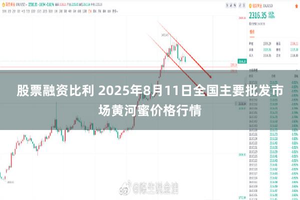 股票融资比利 2025年8月11日全国主要批发市场黄河蜜价格行情