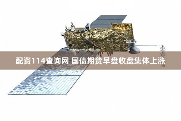 配资114查询网 国债期货早盘收盘集体上涨