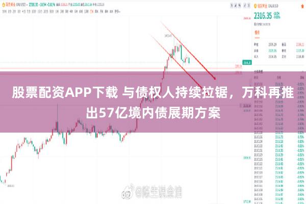 股票配资APP下载 与债权人持续拉锯，万科再推出57亿境内债展期方案