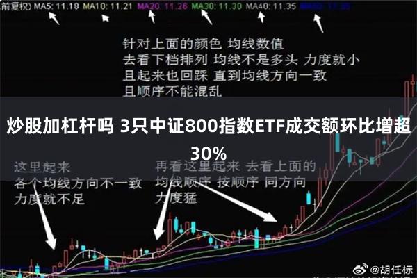 炒股加杠杆吗 3只中证800指数ETF成交额环比增超30%