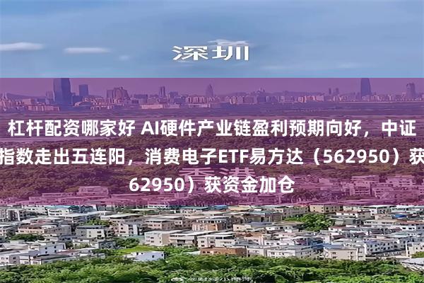 杠杆配资哪家好 AI硬件产业链盈利预期向好，中证消费电子指数走出五连阳，消费电子ETF易方达（562950）获资金加仓