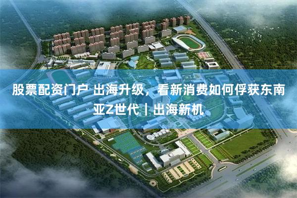股票配资门户 出海升级，看新消费如何俘获东南亚Z世代｜出海新机