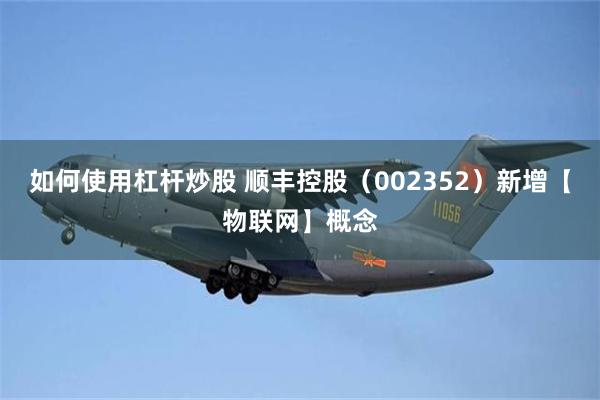 如何使用杠杆炒股 顺丰控股（002352）新增【物联网】概念