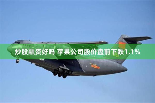 炒股融资好吗 苹果公司股价盘前下跌1.1%