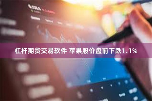 杠杆期货交易软件 苹果股价盘前下跌1.1%