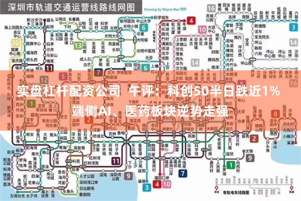 实盘杠杆配资公司  午评：科创50半日跌近1% 端侧AI、医药板块逆势走强