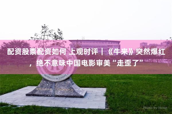 配资股票配资如何 上观时评｜《牛来》突然爆红，绝不意味中国电影审美“走歪了”