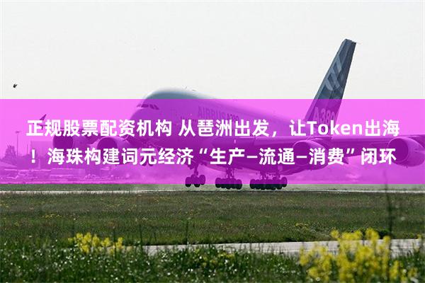 正规股票配资机构 从琶洲出发，让Token出海！海珠构建词元经济“生产—流通—消费”闭环
