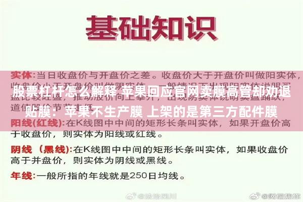 股票杠杆怎么解释 苹果回应官网卖膜高管却劝退贴膜：苹果不生产膜 上架的是第三方配件膜